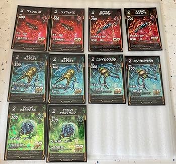 Amazon.co.jp: 虫神器 フルセット 全LR 虫神器カード1000枚